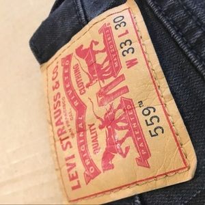 Levi’s 559 Black W33 L30
